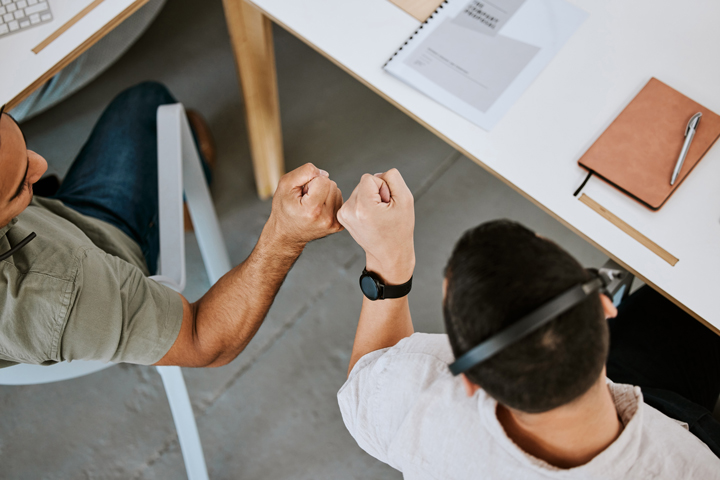 Teamarbeit bei Aktivital. Spannend und vielfältig.